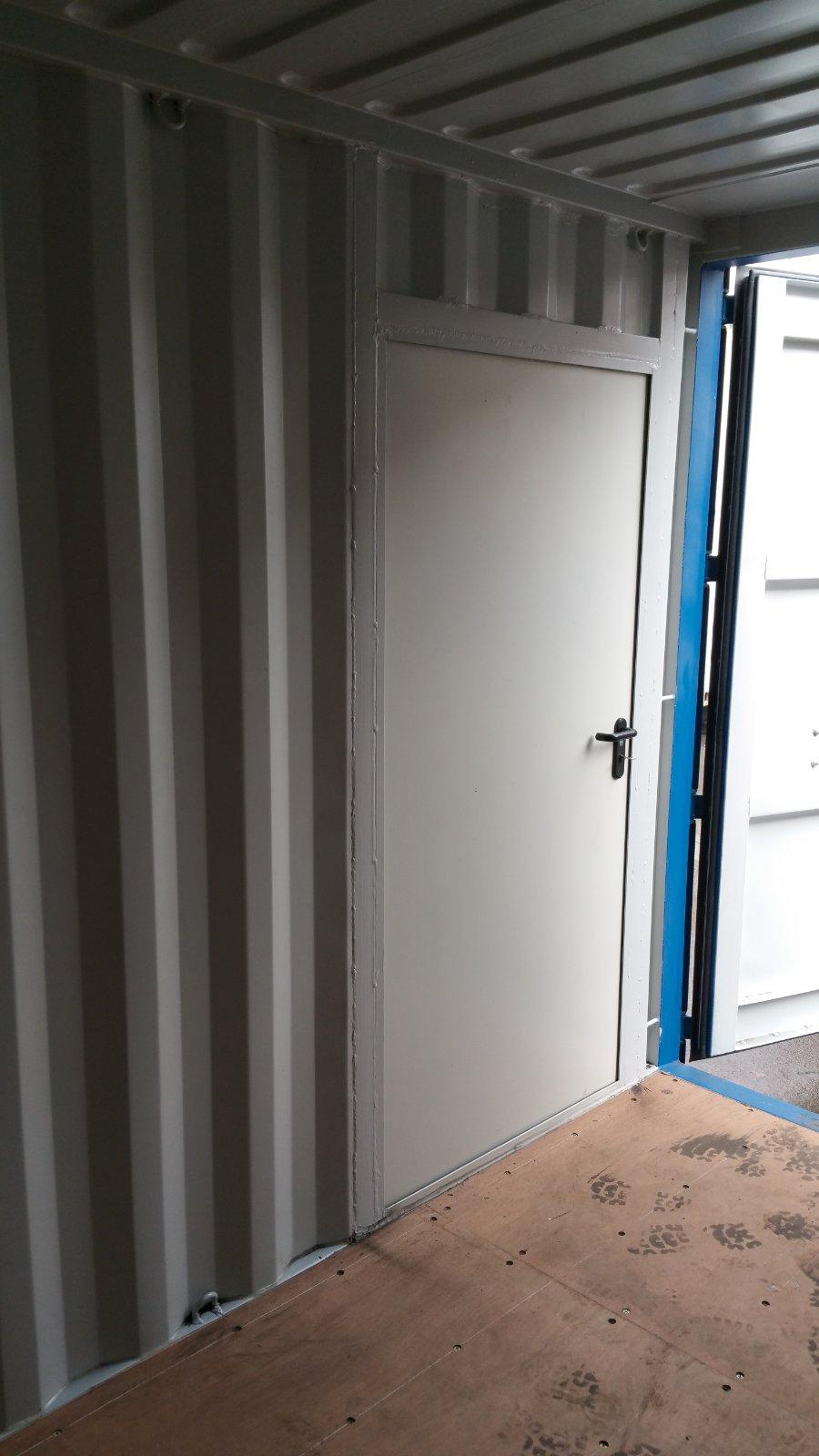 20 Fuß DV One-Way Seecontainer + Personentür ab Depot Hamburg, Ansicht 4