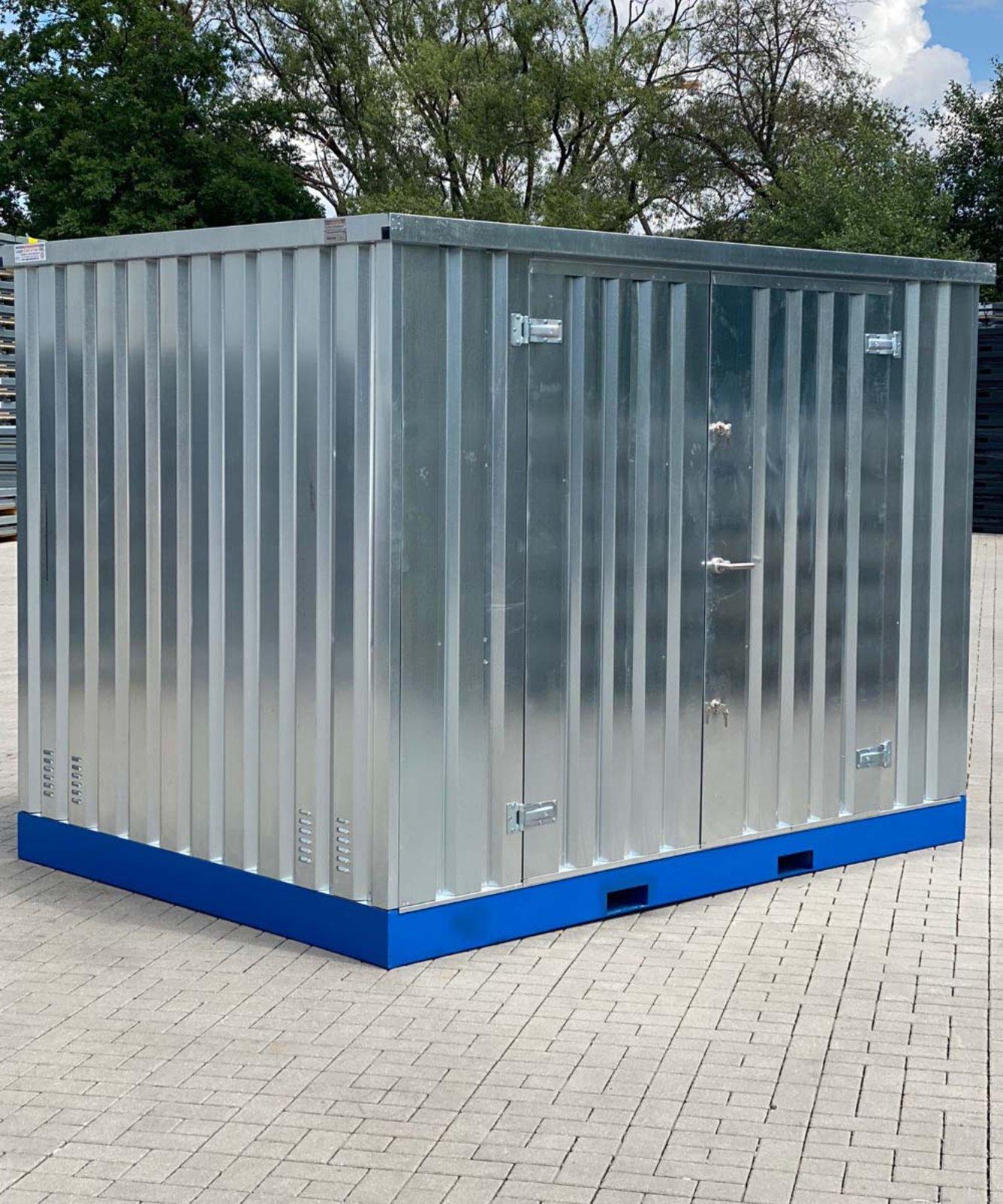 3m x 2m Umweltcontainer & Gefahrstoffcontainer mit Wanne Öl