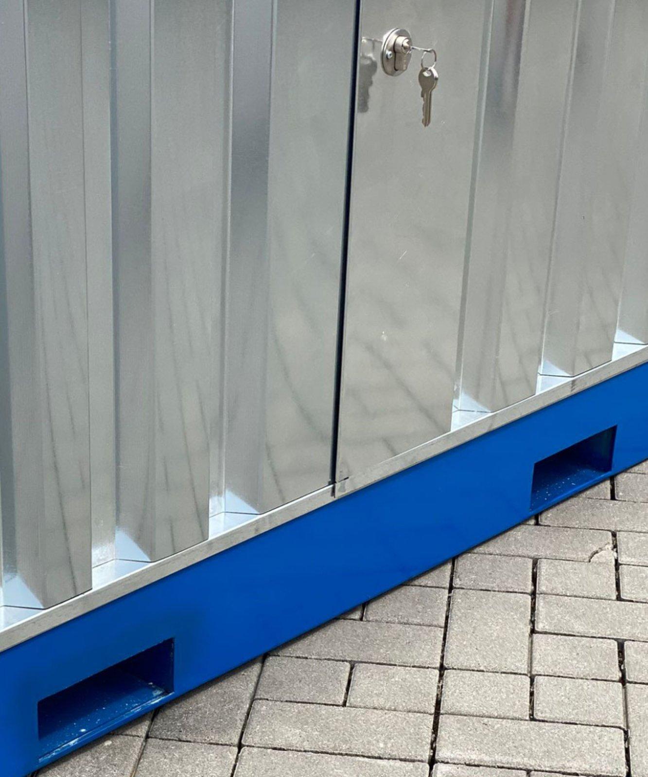 3m x 2m Umweltcontainer & Gefahrstoffcontainer mit Wanne Öl, Ansicht 7