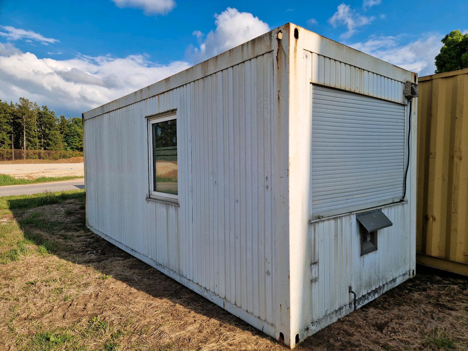 Bürocontainer Mannschaftscontainer 20 Fuß 6m, Ansicht 8