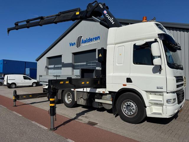 DAF CF85-460 FAS 6x2 Trekker / Bakwagen, HMF Odin 6020