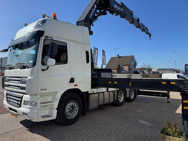 DAF CF85-460 FAS 6x2 Trekker / Bakwagen, HMF Odin 6020, Ansicht 5