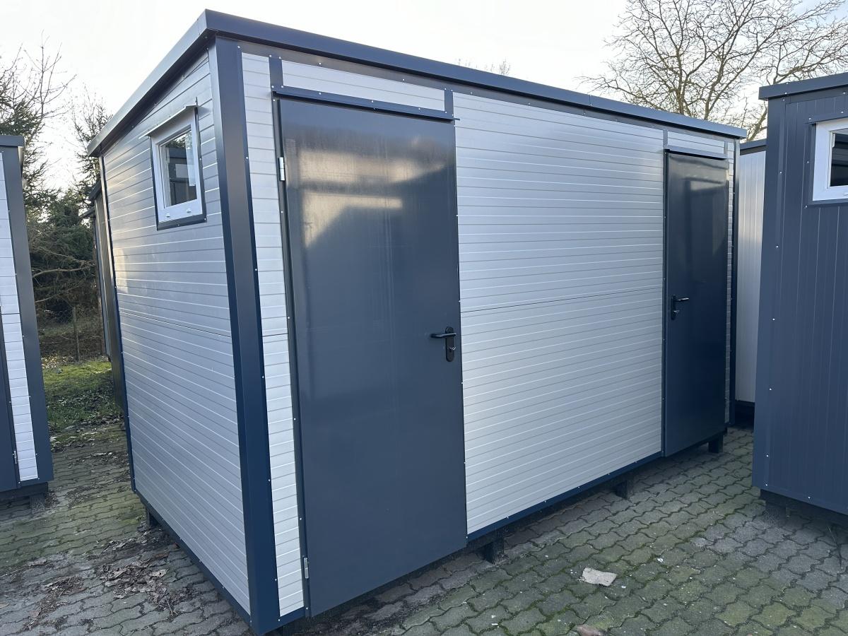 Doppel WC- und Duschcontainer Sanitärcontainer, Ansicht 2