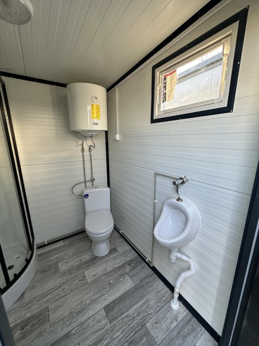 Doppel WC- und Duschcontainer Sanitärcontainer, Ansicht 6