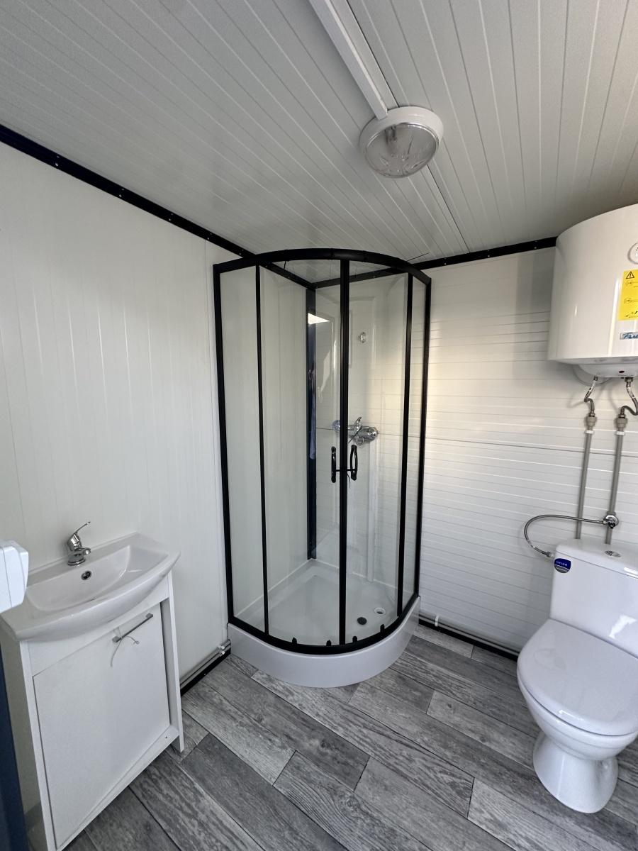Doppel WC- und Duschcontainer Sanitärcontainer, Ansicht 7