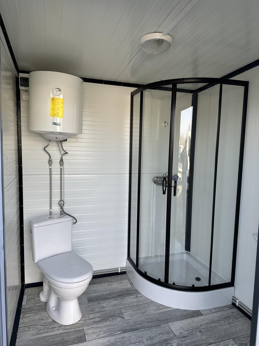 Doppel WC- und Duschcontainer Sanitärcontainer, Ansicht 8
