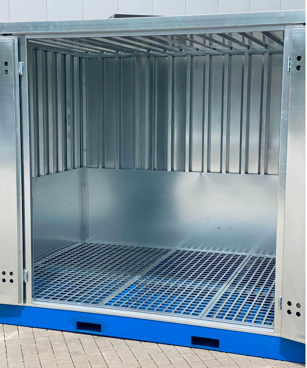 Gefahrstoffcontainer ÖL Container Lagercontainer Umweltcontainer, Ansicht 2