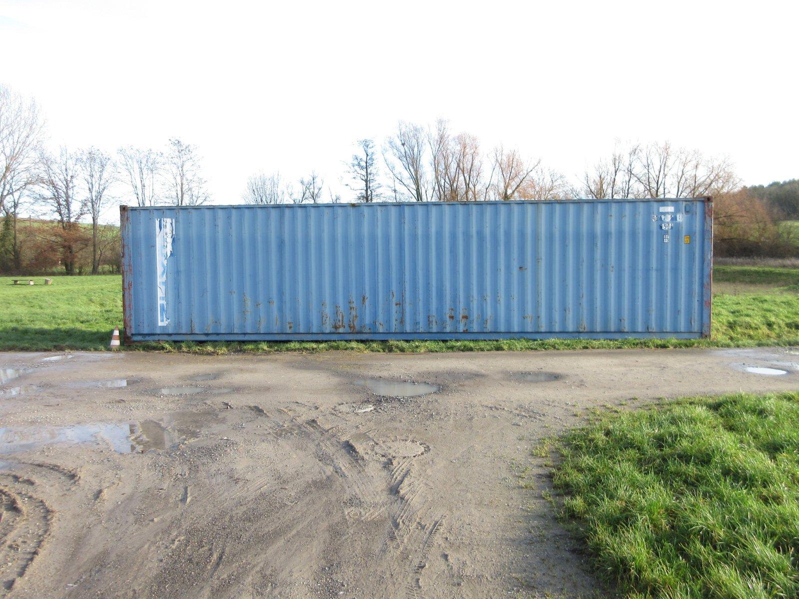 Großer Metallcontainer Lagercontainer Technikcontainer (20 Fuß), Ansicht 6