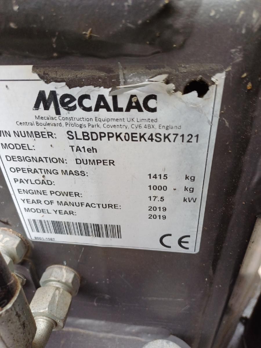 Mecalac TA1eH, Ansicht 7