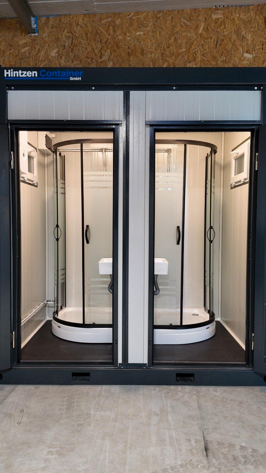 Sanitär-/Duschcontainer mit WC und Dusche