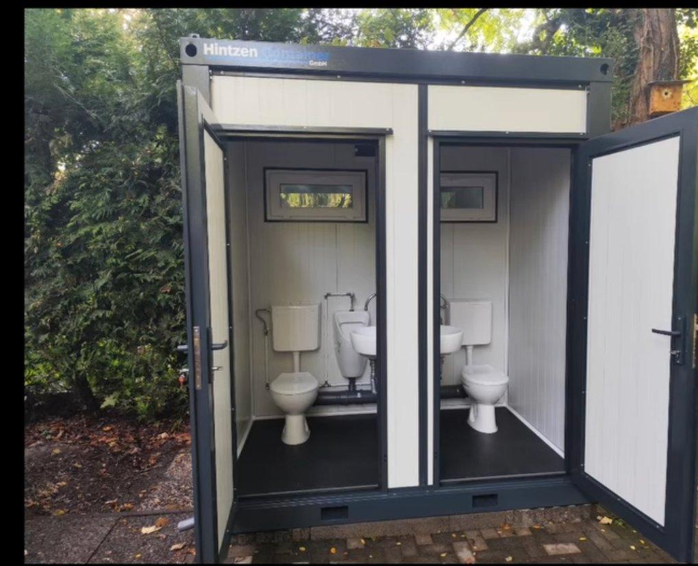 Sanitär-/Duschcontainer mit WC und Dusche, Ansicht 3