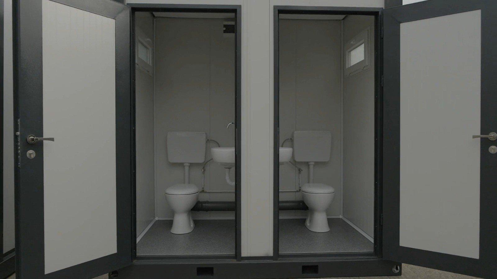 Sanitär-/Duschcontainer mit WC und Dusche, Ansicht 6
