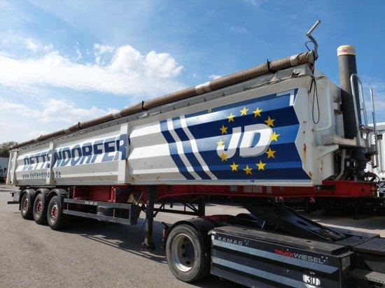 Schwarzmüller K10VLN3 Stahlmulde, Portaltüren, Alufelgen, Ansicht 5