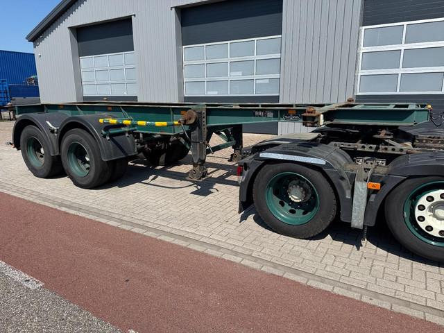 Van Hool 20 Ft Container Chassis, Full Steel, Perfect