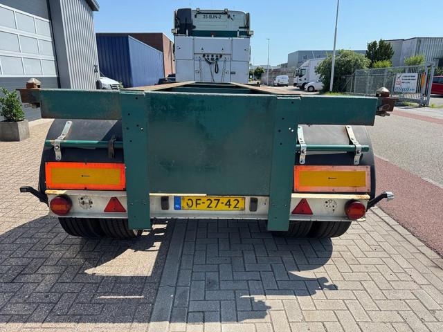 Van Hool 20 Ft Container Chassis, Full Steel, Perfect, Ansicht 4