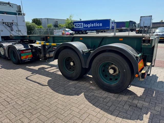 Van Hool 20 Ft Container Chassis, Full Steel, Perfect, Ansicht 5