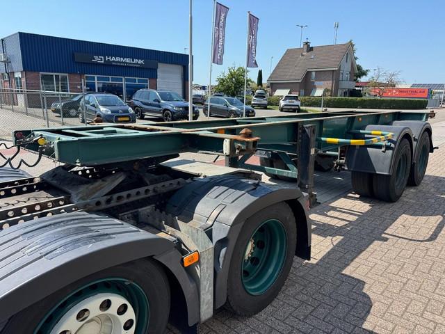 Van Hool 20 Ft Container Chassis, Full Steel, Perfect, Ansicht 6