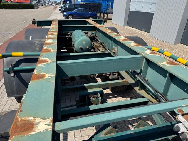 Van Hool 20 Ft Container Chassis, Full Steel, Perfect, Ansicht 9